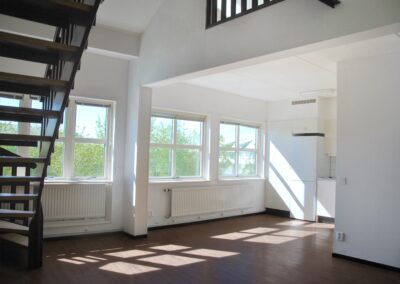 Exempelbild vardagsrum/kök etage Tycho Brahes gata